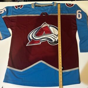 Adidas NHL Jersey in Blue and Maroon
